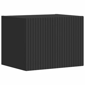 vidaXL TV Wandkast 39 x 31 x 29,5 cm Zwart Bewerkt hout