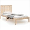 vidaXL Bedframe zonder matras massief grenenhout 100x200 cm