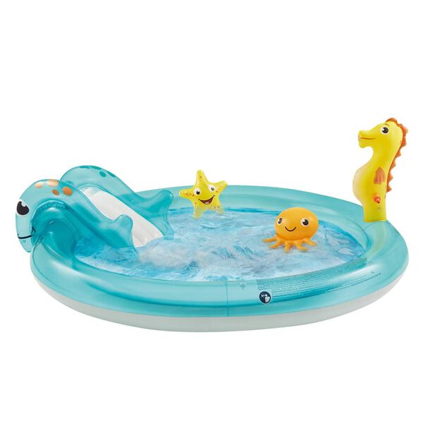 Happy People Speelzwembad met glijbaan Ocean 198x150x18 cm