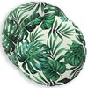 vidaXL Kussensloop 2 pcs HEERLEN Bladpatroon &Oslash; 50 cm Polyester