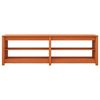 vidaXL Schoenenbank Wasbruin 160 x 36,5 x 50 cm Massief grenenhout