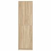 vidaXL Kledingkast Sonoma Eiken 55 x 25 x 189 cm Bewerkt hout