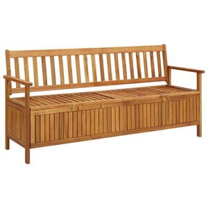 vidaXL Tuinopbergbank 170 cm massief acaciahout