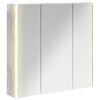 vidaXL Badkamer spiegelkast Beton Grijs 73,5 x 15,5 x 70 cm