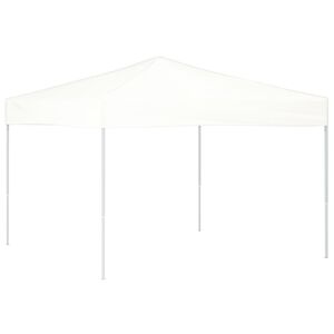vidaXL Partytent inklapbaar 3x3 m wit