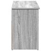 vidaXL Schoenenbank 102x30,5x45cm bewerkt hout grijs sonoma eikenkleur