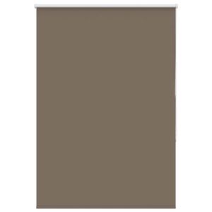 vidaXL Rolgordijn verduisterend koffie 110x175 cm stofbreedte 105,7 cm
