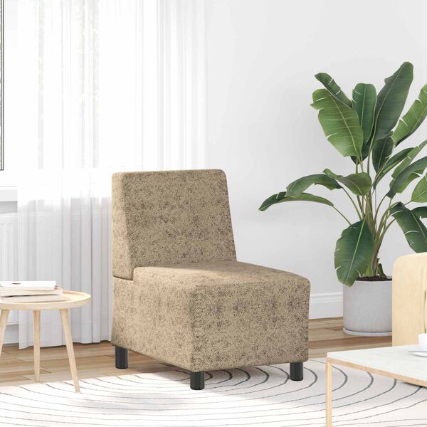 vidaXL | Sofa Stoel | Lichtgrijs 55 x 74 x 82 cm Faux suede leer