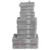 vidaXL 12-delige Handdoekenset SOLUND 600 g/m&sup2; grijs