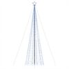 vidaXL LED-kerstboom met spikes 1534 LEDs 500 cm blauw