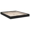vidaXL Bedframe zonder matras 160x200 cm spaanplaat zwart
