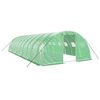 vidaXL Tuinkas met stalen frame 40 m&sup2; 10x4x2 m groen