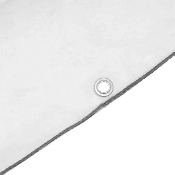 vidaXL Zeil met Oogjes Doorzichtig 5 x 10 m Polyetheen