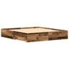 vidaXL Bedframe met lade met opslag Oud Hout 180 x 200 cm Bewerkt hout