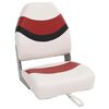 vidaXL Bootstoel met hoge rugleuning inklapbaar 44x38x55 cm