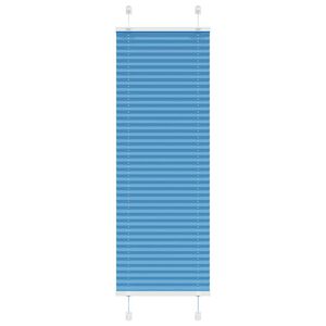 vidaXL Pliss&eacute; rolgordijn 40x100 cm stofbreedte 39,4 cm polyester blauw