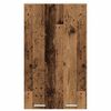 vidaXL Hangkast met opslag Oudhout 60 x 31 x 100 cm Bewerkt hout
