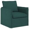 vidaXL Bank Donkergroen 75 x 82 x 85 cm Stof