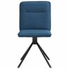 vidaXL Eetkamerstoelen 6 st stof blauw