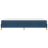 vidaXL Boxspringbed met matras Blauw 120 x 200 cm Stof