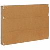 vidaXL Tijdschrift Rek Artisan Eiken 100 x 12 x 70 cm Bewerkt hout