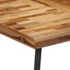 vidaXL Eettafel 169x98,5x76 cm massief teakhout
