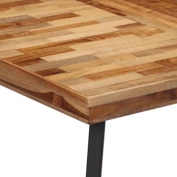 vidaXL Eettafel 169x98,5x76 cm massief teakhout