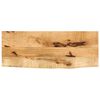 vidaXL Tafelblad met natuurlijke rand 80x20x3,8 cm massief mangohout