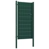 vidaXL Hekpoort PVC en staal 100x124 cm Groen