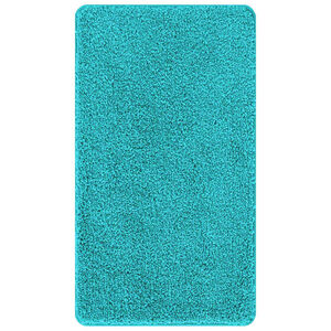 vidaXL Antislip Badmat Turquoise 70 x 120 cm PP