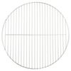 vidaXL Barbecuerooster rond &Oslash;47 cm 304 roestvrij staal