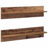 vidaXL Wandplank 2 pcs Oud Hout 80 x 11,5 x 18 cm Bewerkt hout