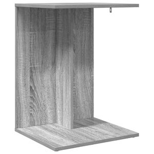 vidaXL Bijzettafel Grijs Sonoma 45 x 40 x 62,5 cm Bewerkt hout