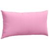 vidaXL Sofa Kussens 2 stuks Roze 80 x 40 cm Stof