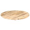 vidaXL Tafelblad rond 15-16 mm 60 cm massief mangohout