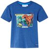 vidaXL Kindershirt 140 gem&ecirc;leerd donkerblauw