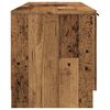 vidaXL Tv-meubel 140x35x40 cm bewerkt hout oud houtkleurig