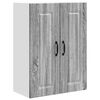 vidaXL Vaatwasserpaneel Kalmar Grijs Sonoma 60 x 31 x 80 cm
