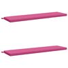 vidaXL 2-delige Bankkussens SOEST 2 st 100% Polyester Roze