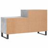 vidaXL Schoenenkast 102x36x60 cm bewerkt hout betongrijs