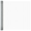 vidaXL Gelast gaashek 2500 x 160 cm Zilver