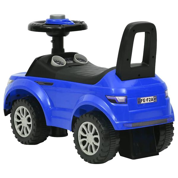 vidaXL Loopauto blauw