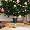 vidaXL Kerstboomstandaard Groen 50 x 50 x 16 cm Massief grenenhout