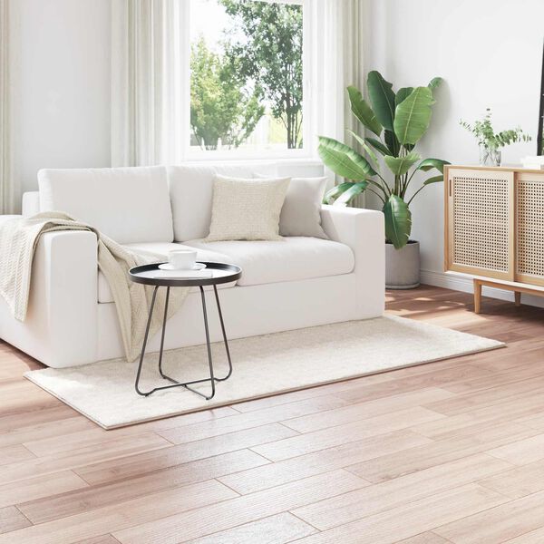 vidaXL Vloerkleden Rechthoekig Cr&egrave;me 200 x 80 cm