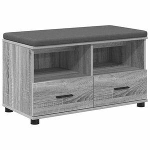 vidaXL Halbank Grijze Sonoma 80 x 38 x 46 cm