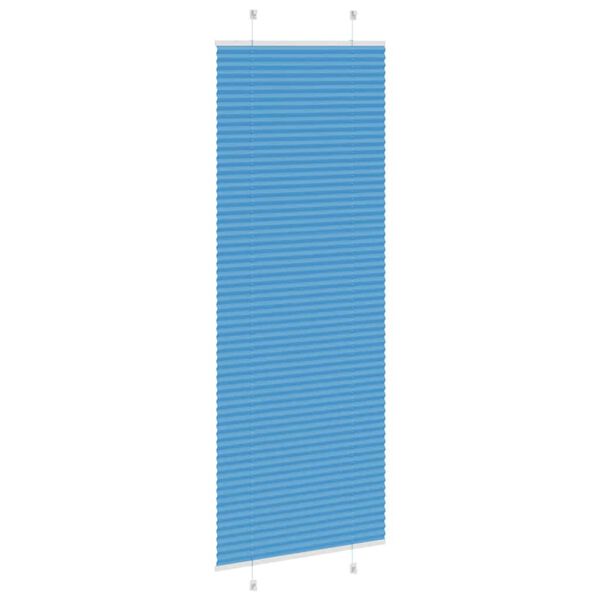 vidaXL Pliss&eacute; rolgordijn 70x200 cm stofbreedte 69,4 cm polyester blauw