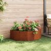 vidaXL Plantenbak Roestig 120 x 60 x 35 cm Cortenstaal