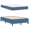 vidaXL Bedframe met matras Blauw 120 x 190 cm Stof