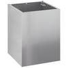 vidaXL Plantenbak Gegalvaniseerd staal 32 x 32 x 40 cm
