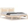 vidaXL Bedframe massief hout 160x200 cm